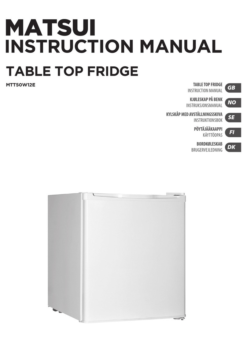 Matsui MTT50W12E instruction manual