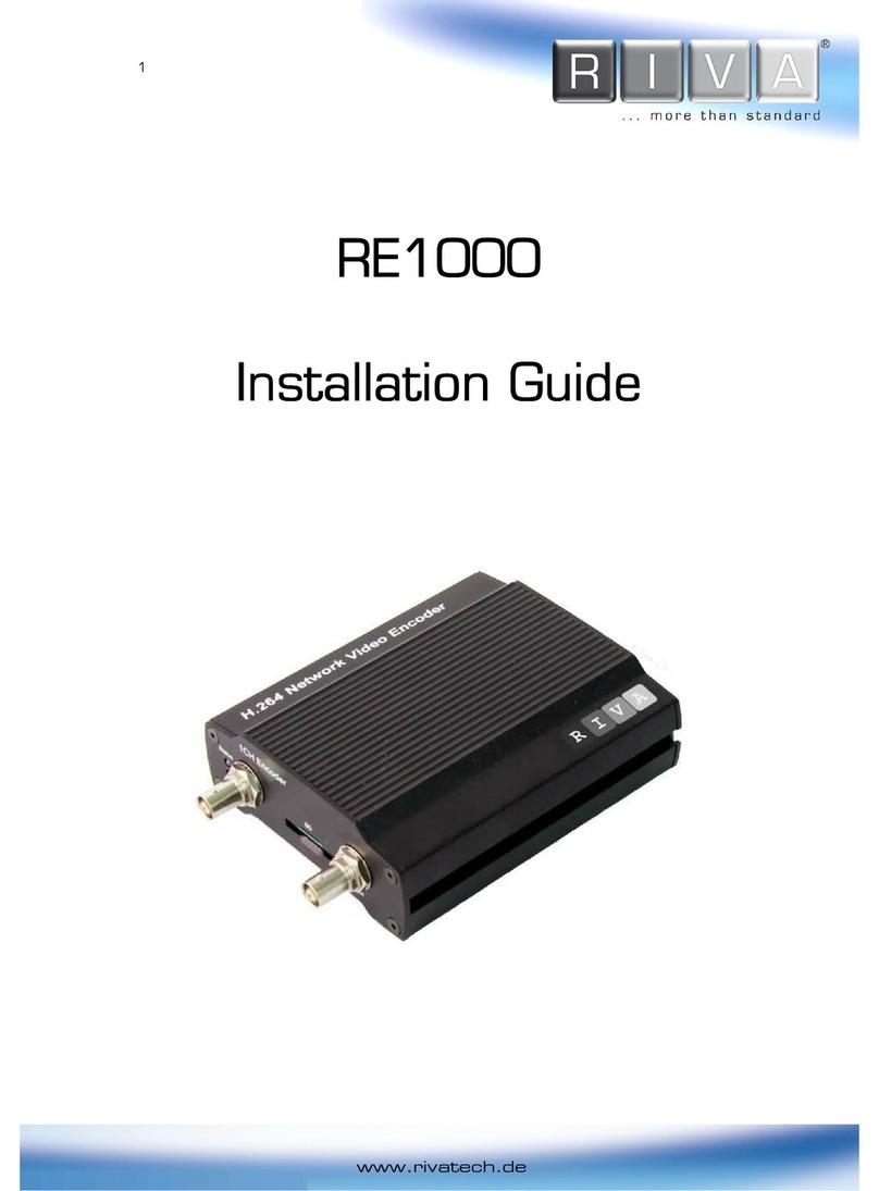 Riva re1000 installation guide