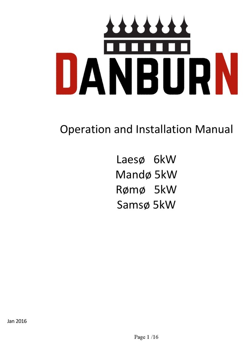 danburn Laeso 6kW Operation and installation manual