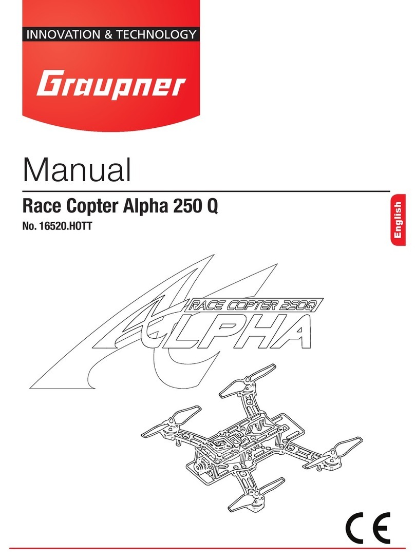 GRAUPNER Race copter alpha 250 Q manual
