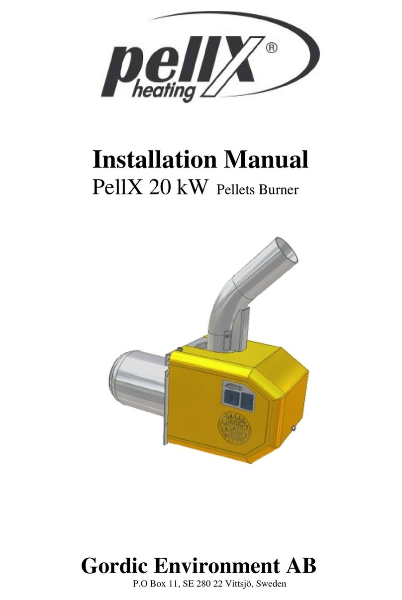Gordic Environment AB PELLX installation manual