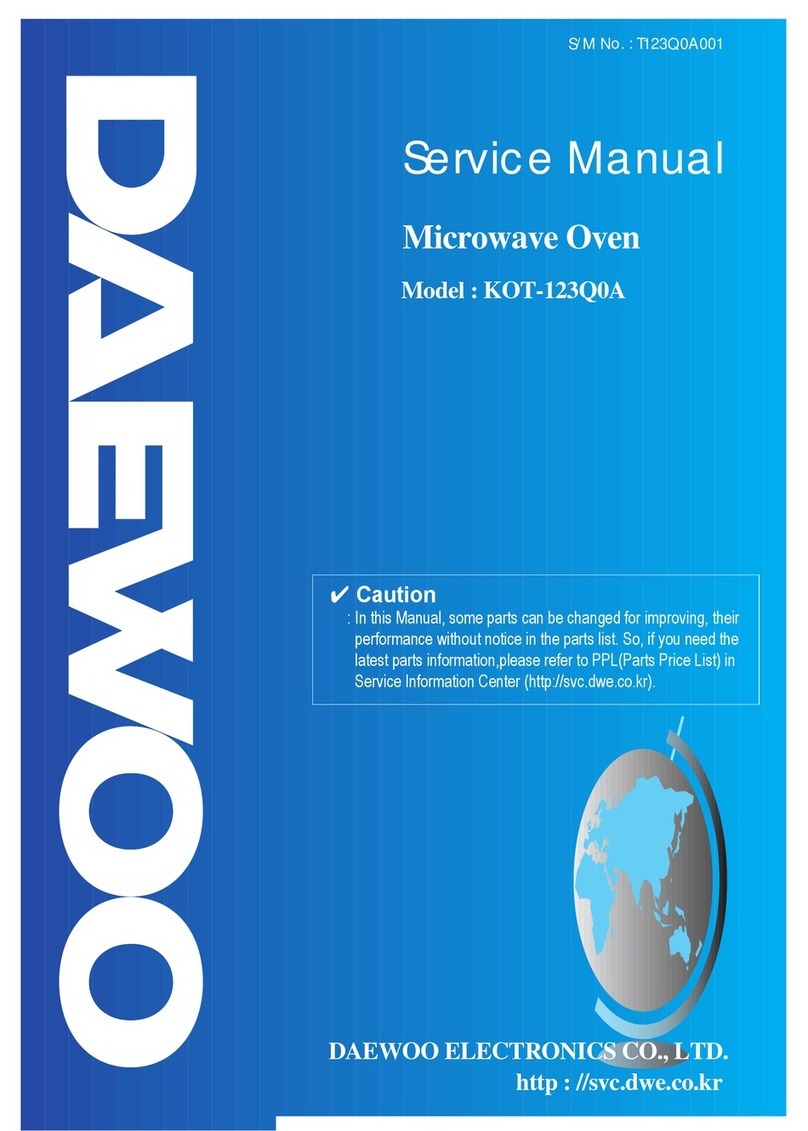 Daewoo KOT-123Q0A User manual