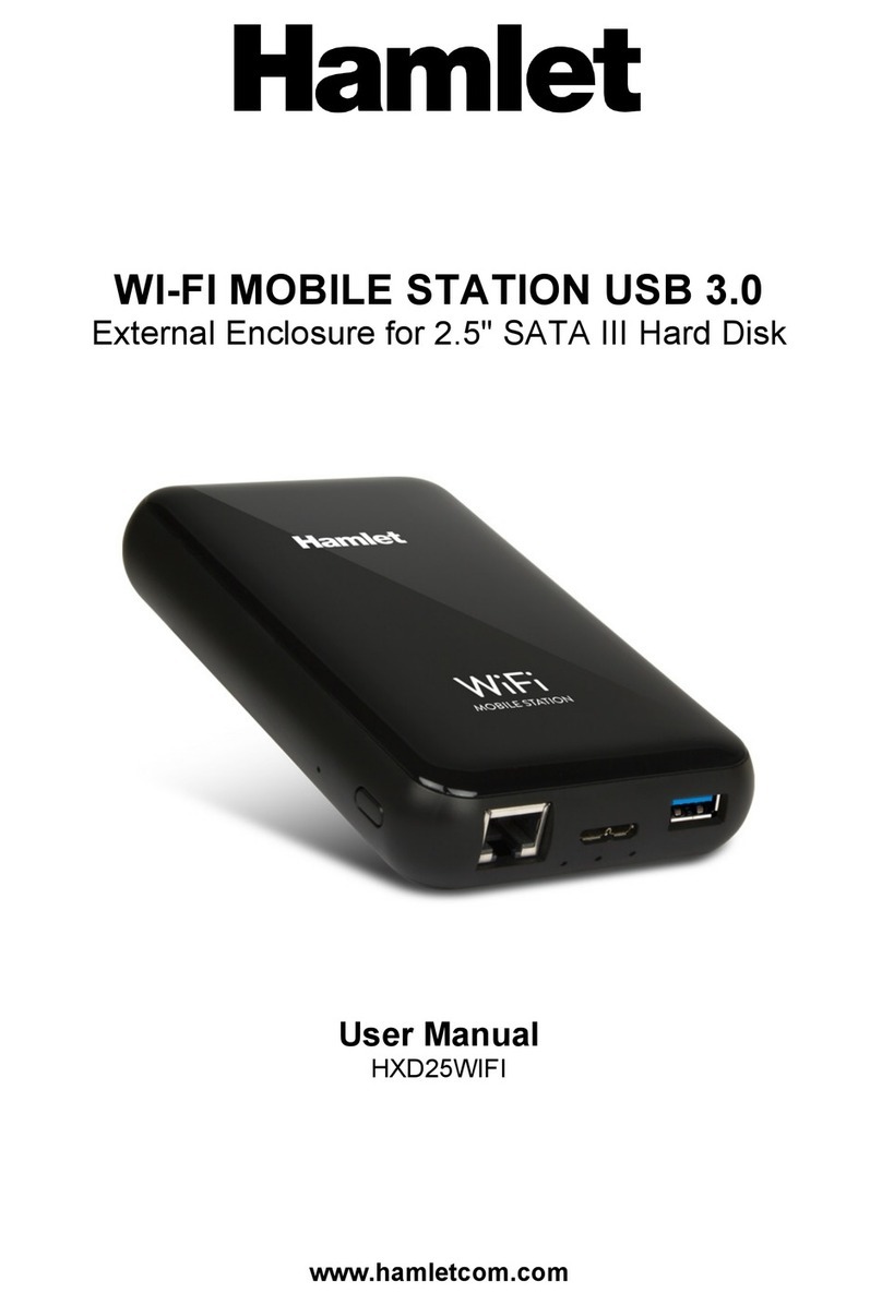 Hamlet HXD25WIFI User manual Hamlet HXD25WIFI User manual