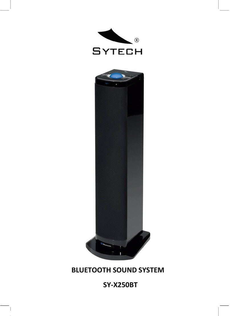 Sytech SY-X250BT User manual