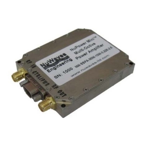 NuWaves NW-SSPA-MINI-10W-0.225-2.6 User manual