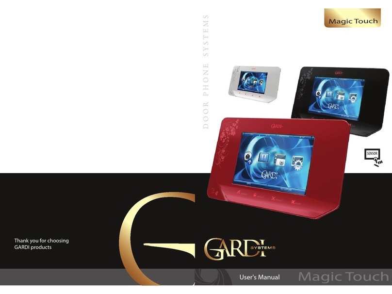 Gardi Systems Magic Touch user manual