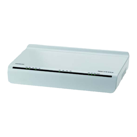 Siemens GIGASET SX762 WLAN DSL User manual