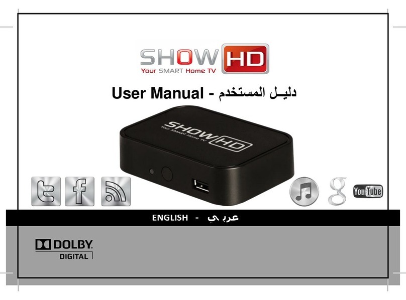 SHOW HD STV-102 user manual