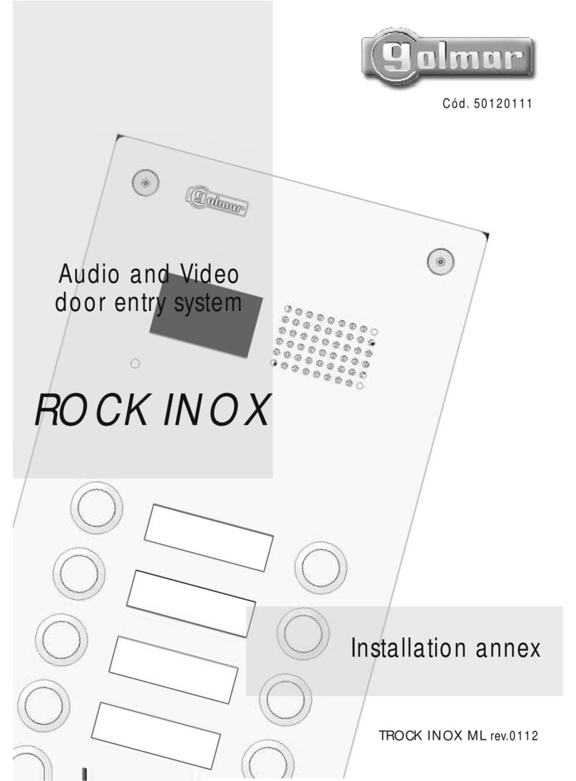 golmar ROCK INOX User manual
