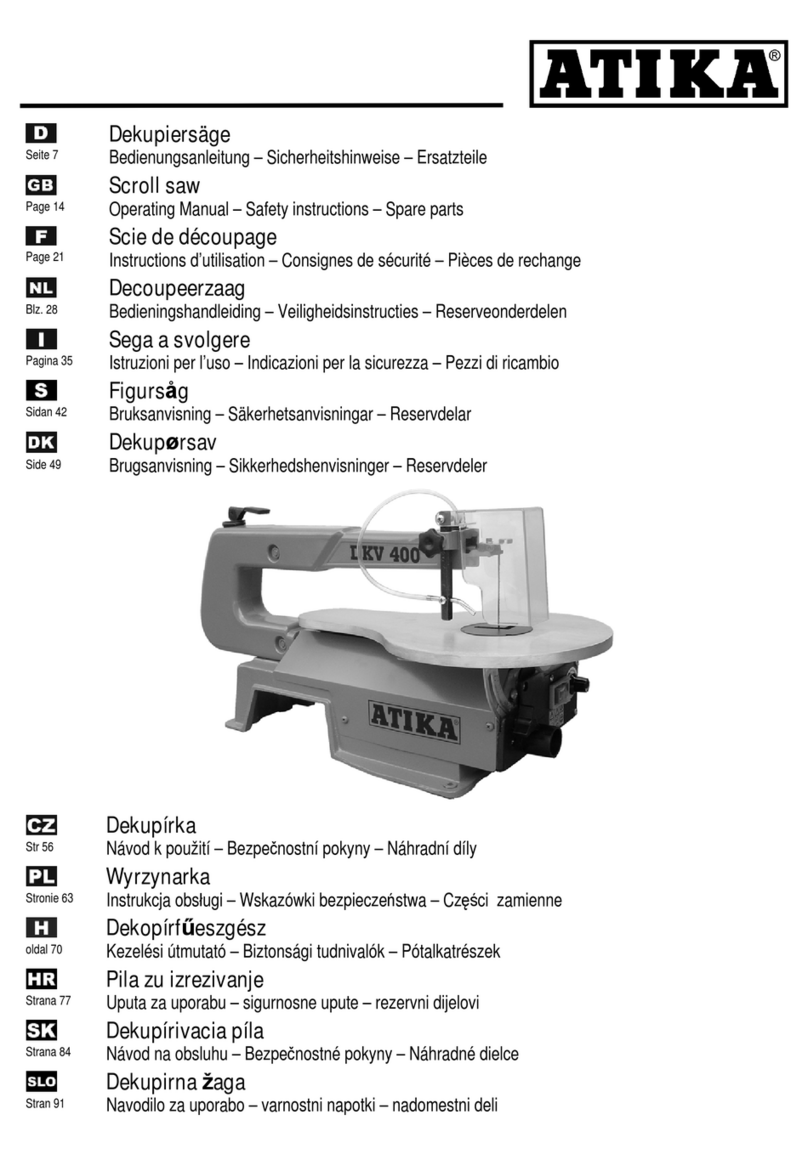 ATIKA DKV400 User manual