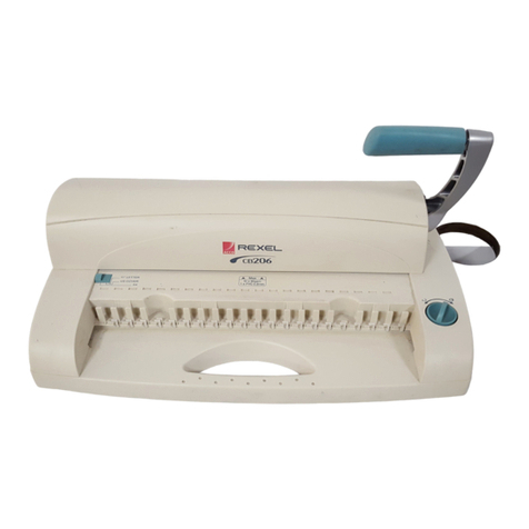 Rexel CB206 user guide