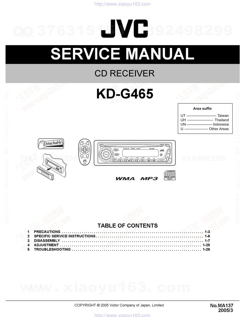 JVC KD-G465 Building instructions JVC KD-G465 Building instructions