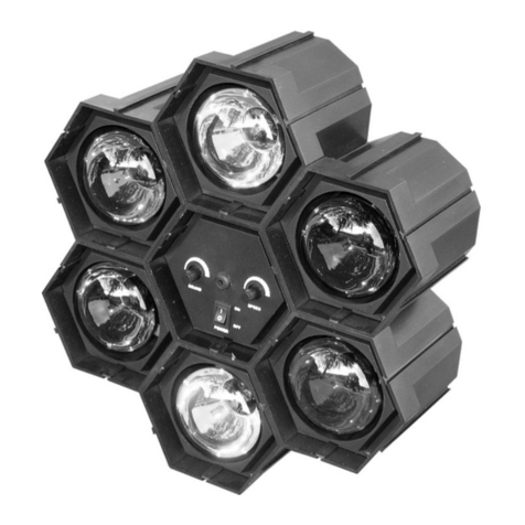 JB Systems 6 Light User manual