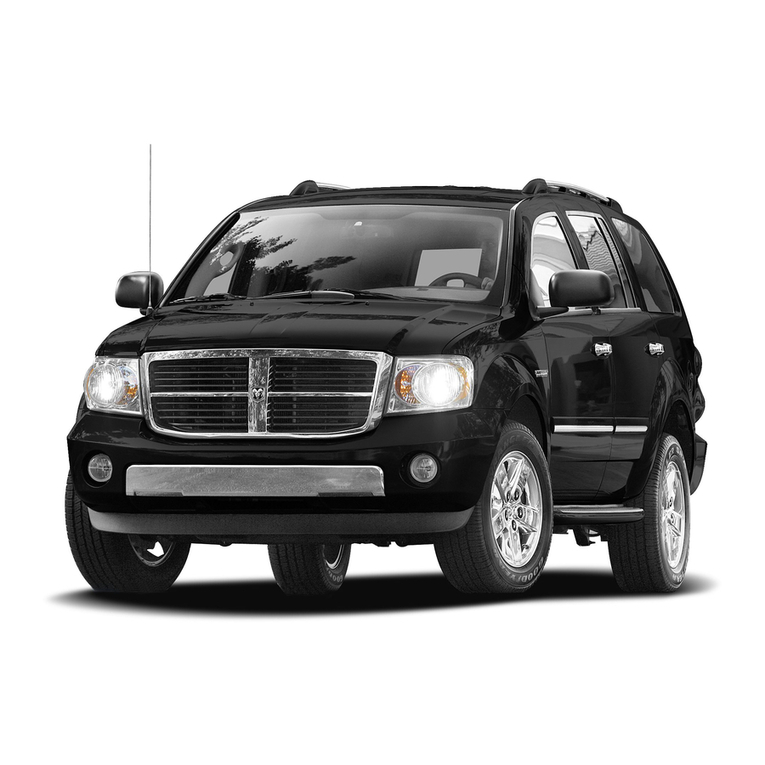 Dodge DURANO 2009 Quick reference guide