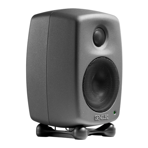 Genelec 8010A User manual Genelec 8010A User manual
