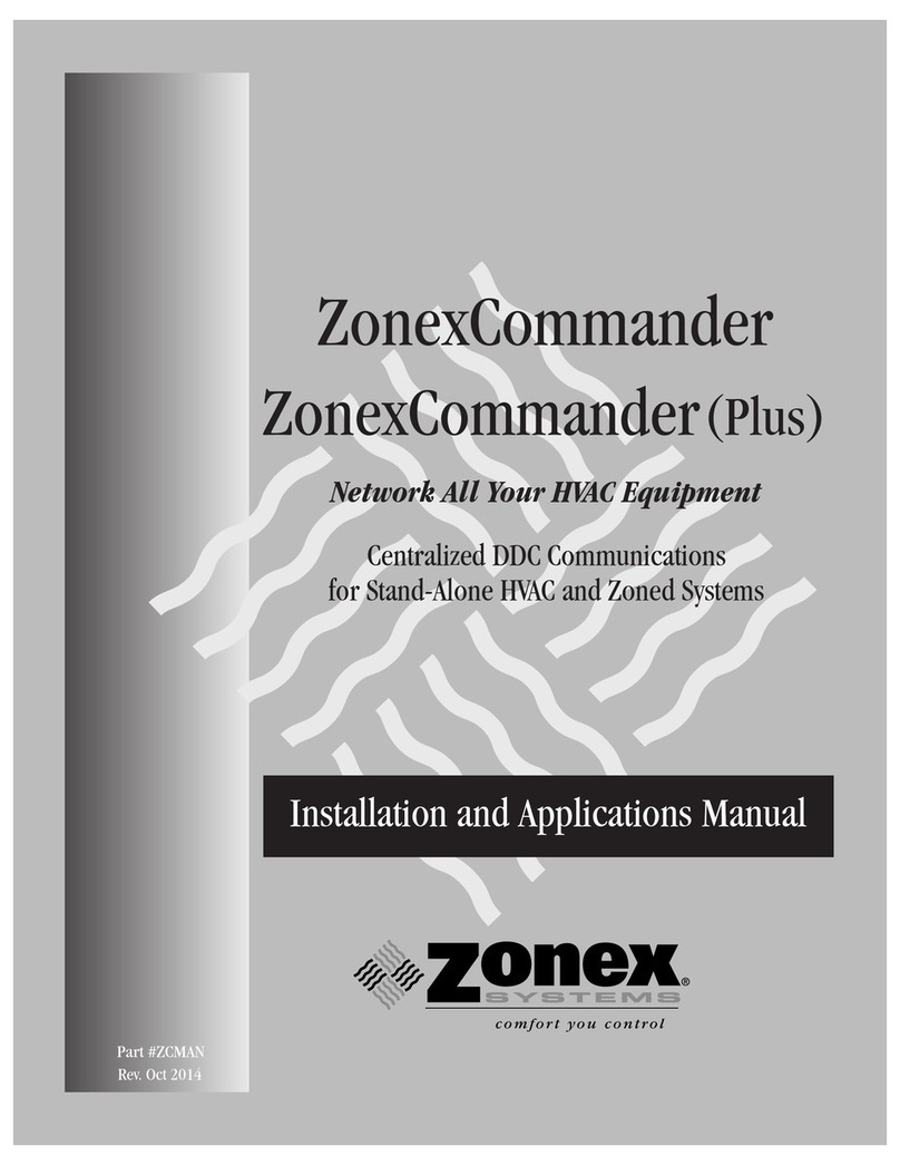 Zonex ZonexCommander installation manual