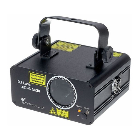 Stairville DJ Lase 40-G MK-III user manual