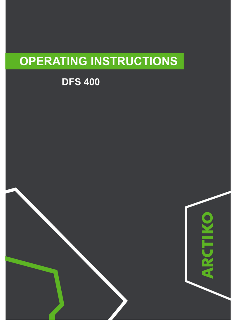 Arctiko DFS 400 operating instructions Arctiko DFS 400 operating instructions