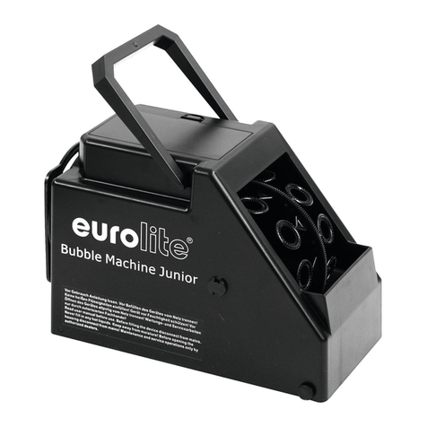 EuroLite Junior Bubble Machine user manual