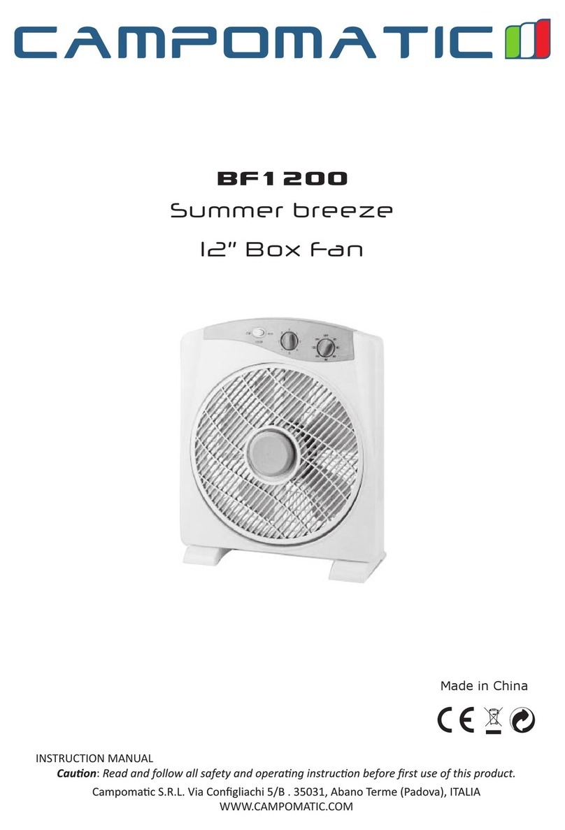 Campomatic BF 1200 User manual