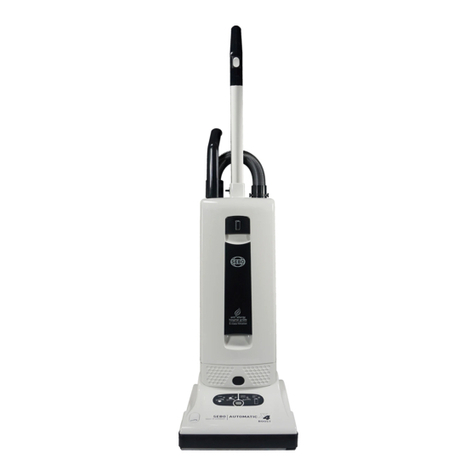 Sebo Automatic X4 instruction manual
