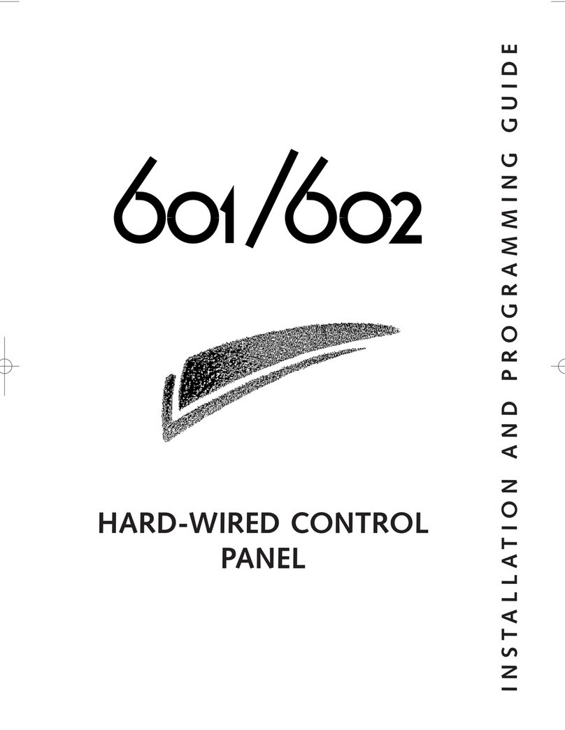 Scantronic 601 Installation and programming guide