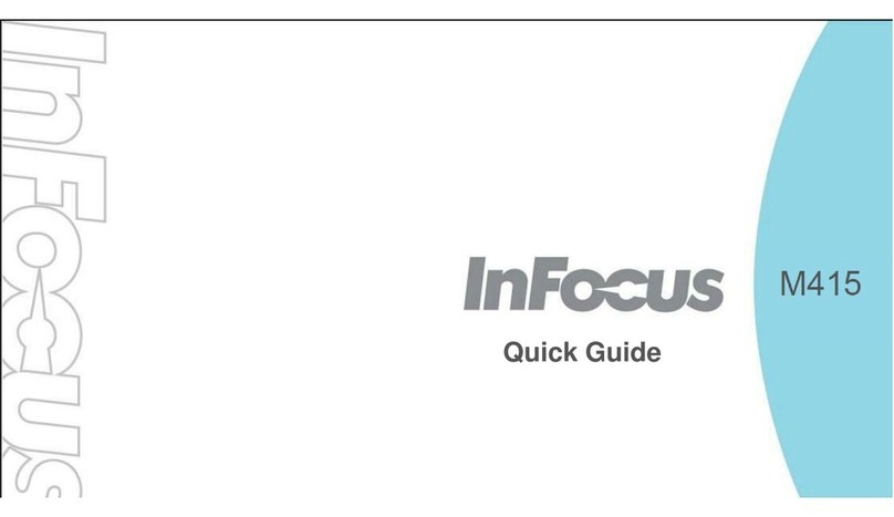 InFocus M415 quick guide