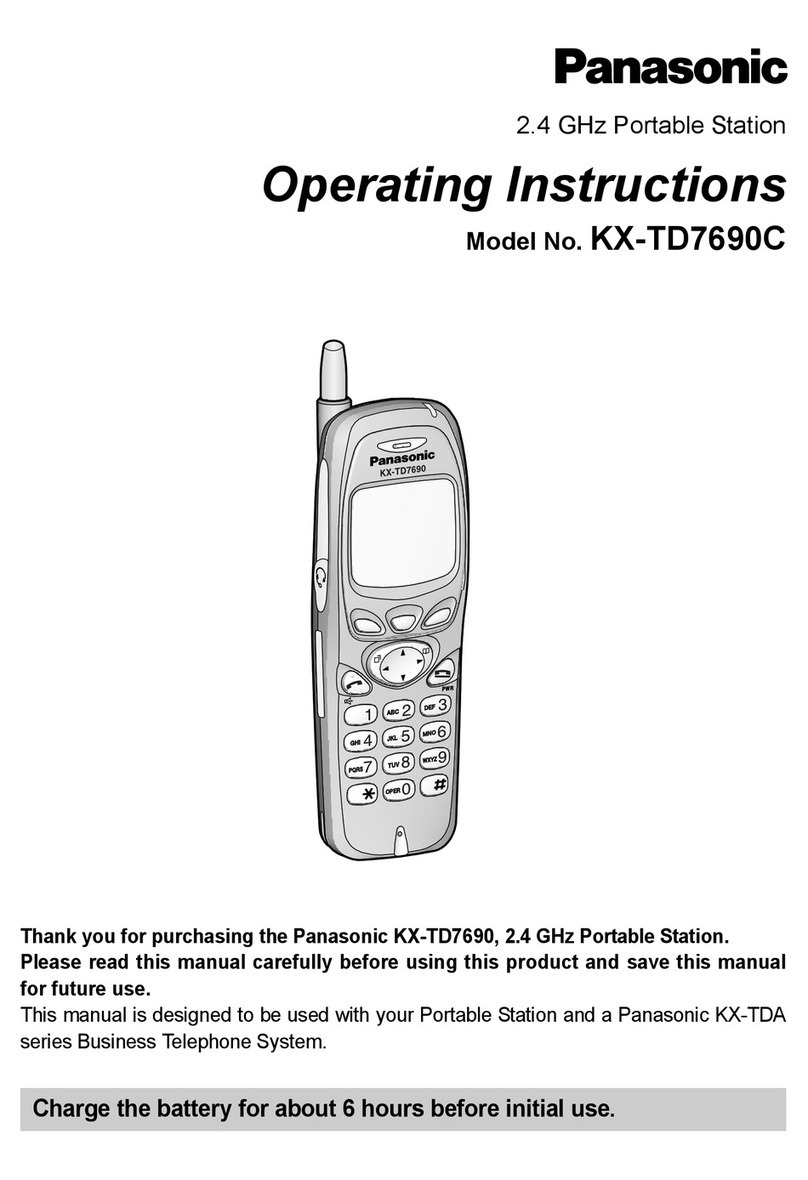 Panasonic KX-TD7690C User manual