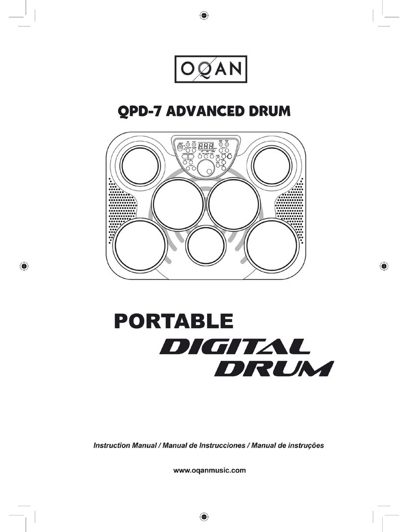oqan QPD-7 instruction manual