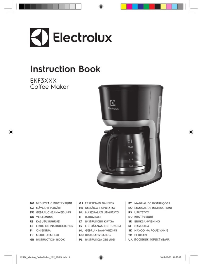 Electrolux EKF3 series User manual Electrolux EKF3 series User manual