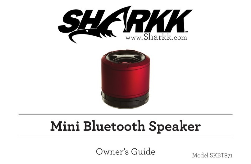 Sharkk SKBT871 owner's guide