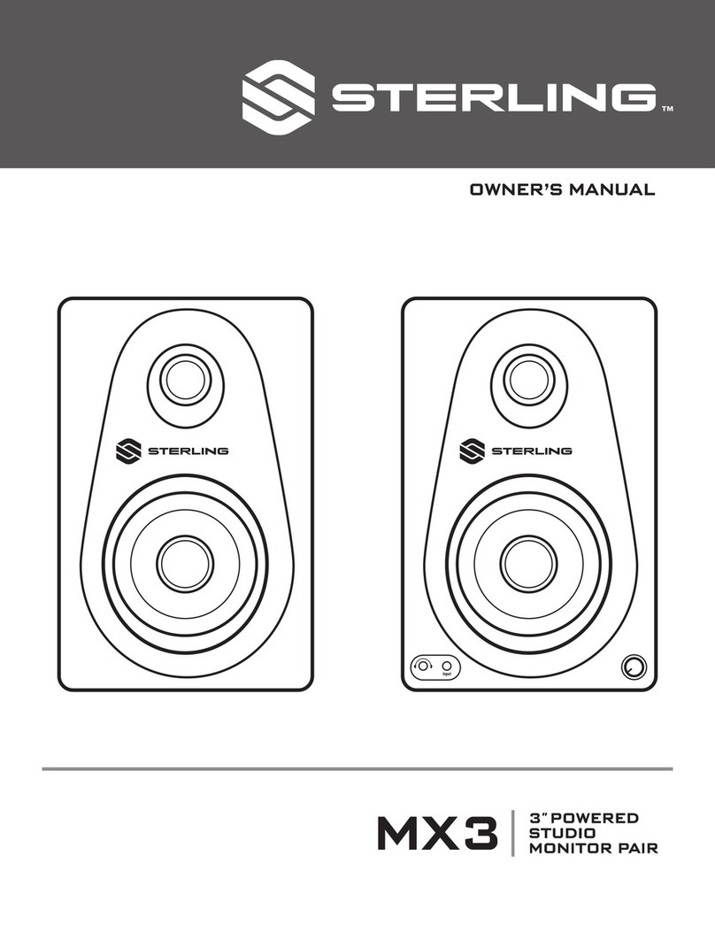 Sterling MX3 owner's manual