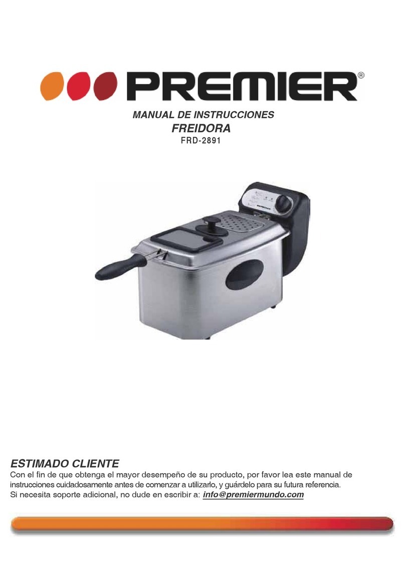 Premier FRD-2891 instruction manual