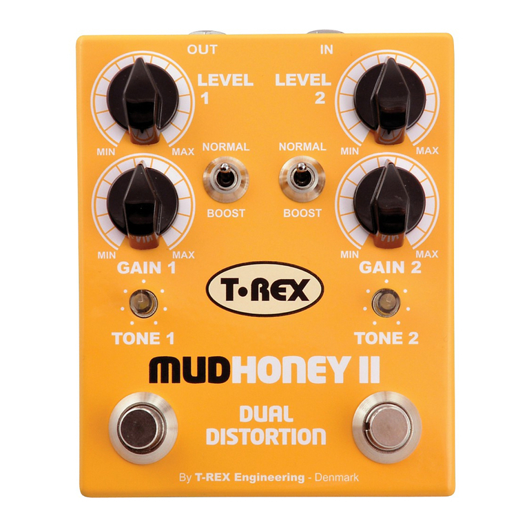 TREX Mudhoney II User manual