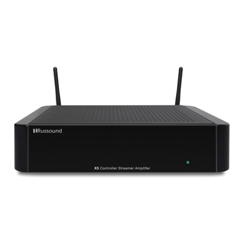 Russound X5 installation manual