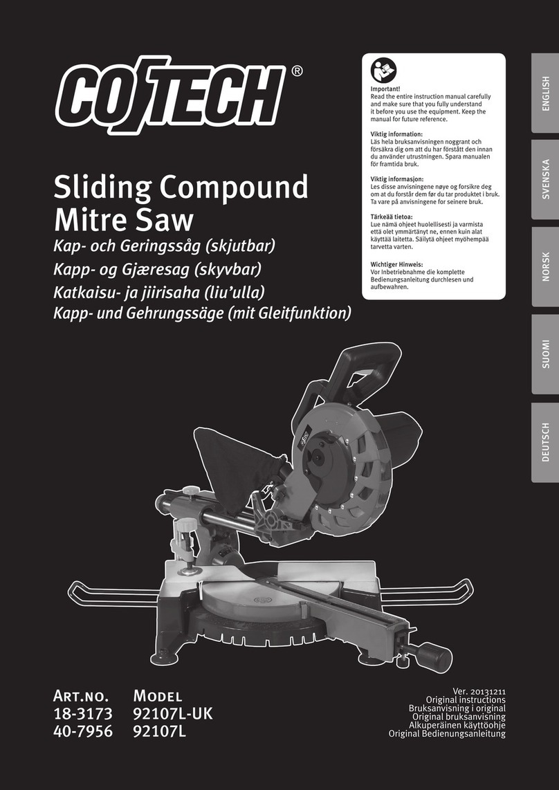 CO/Tech 92107L-UK User manual