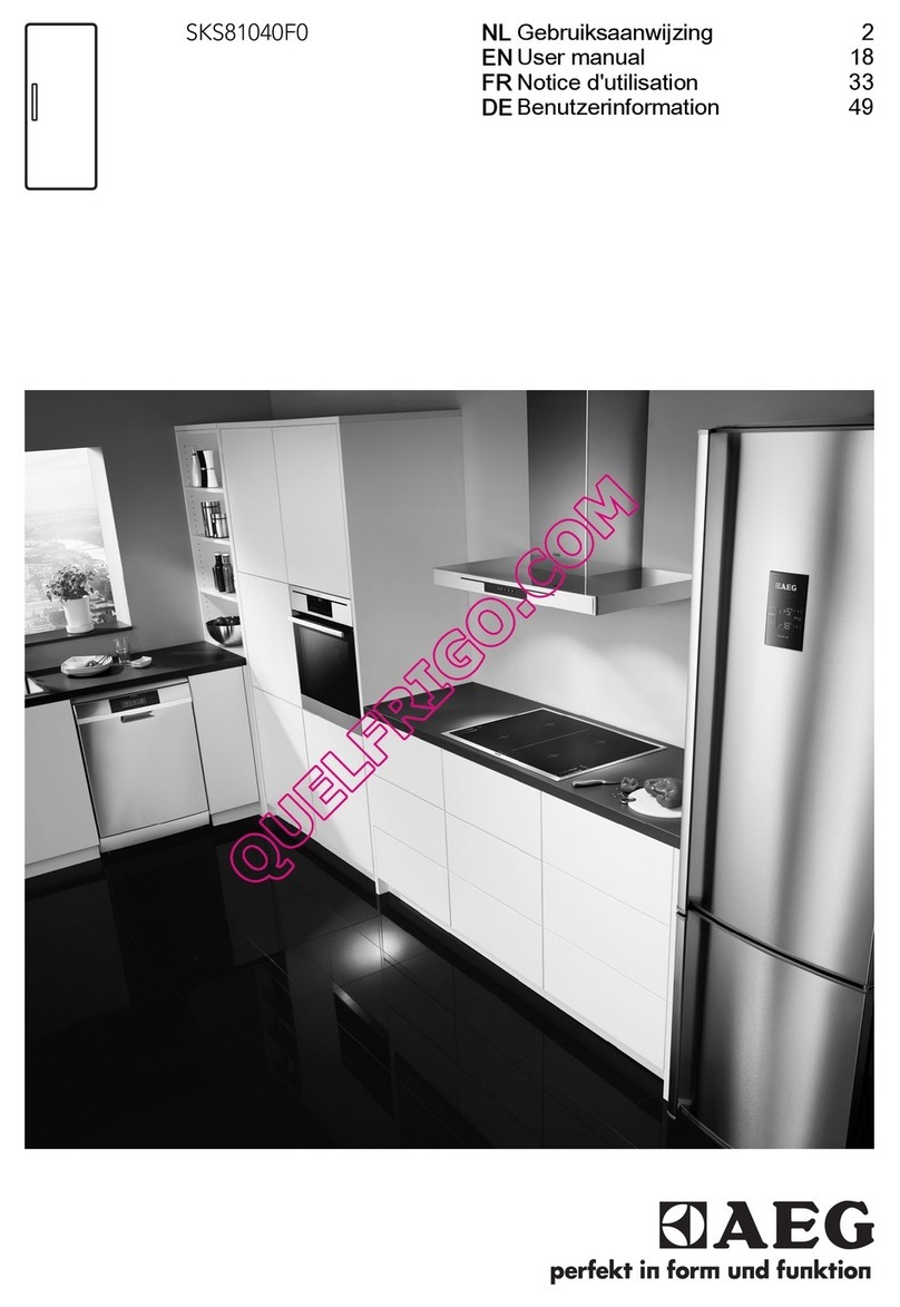 AEG SKS81040F0 User manual