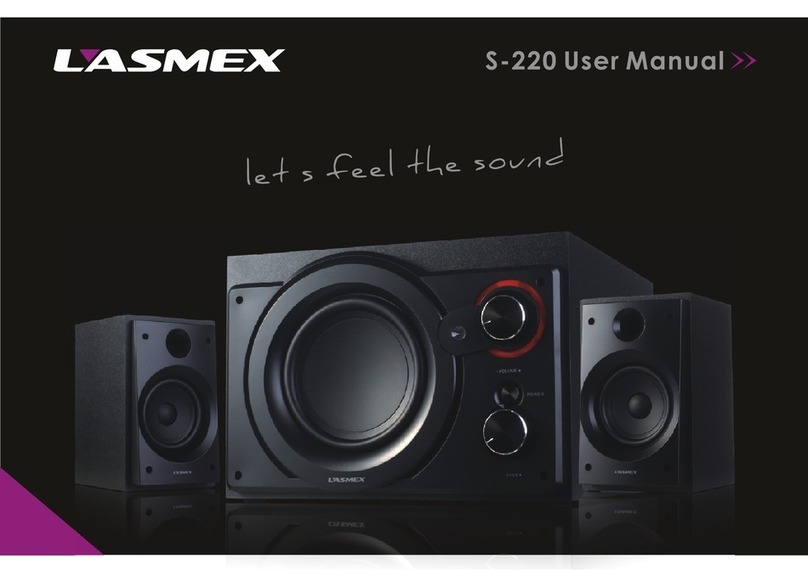 lasmex S-220 user manual