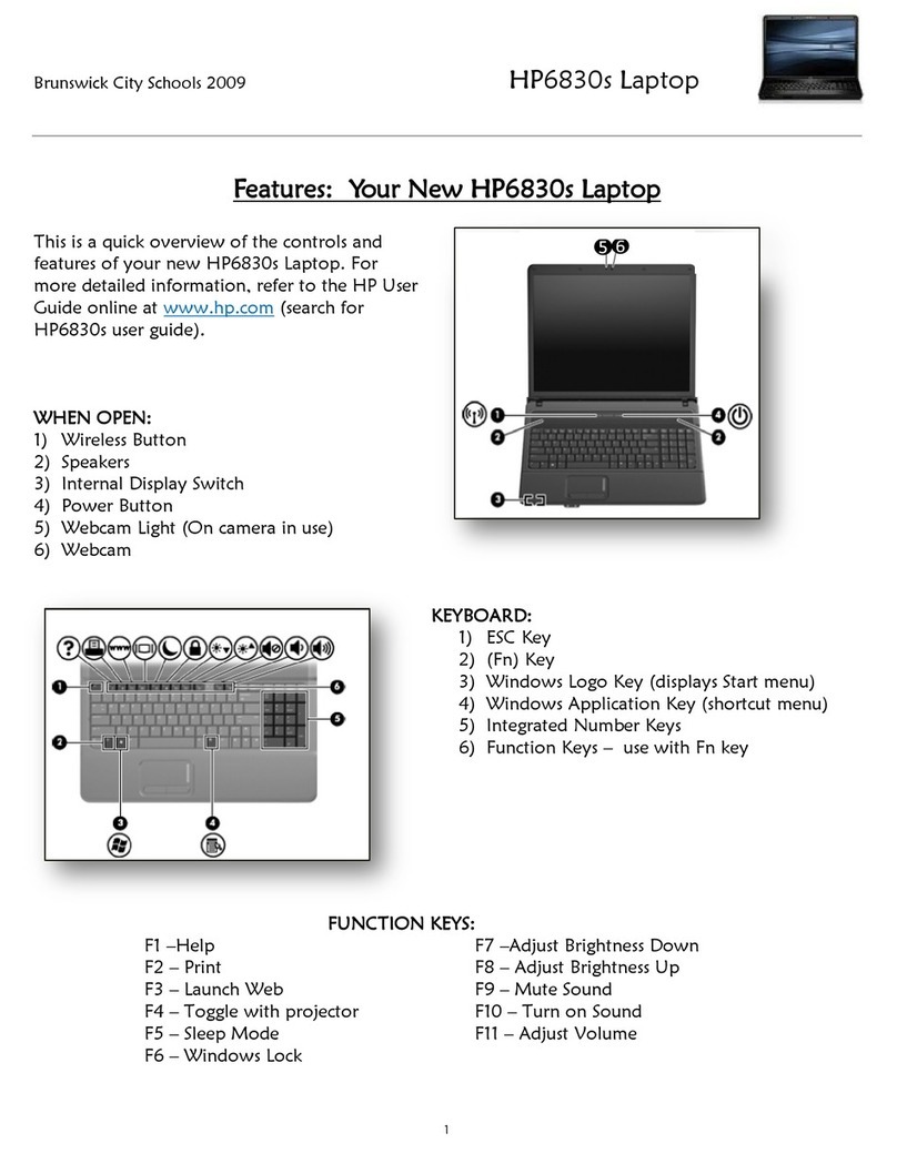 HP HP6830s User manual