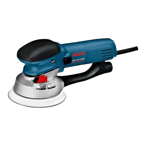 Bosch GEX 150 TURBO Professional Original instructions