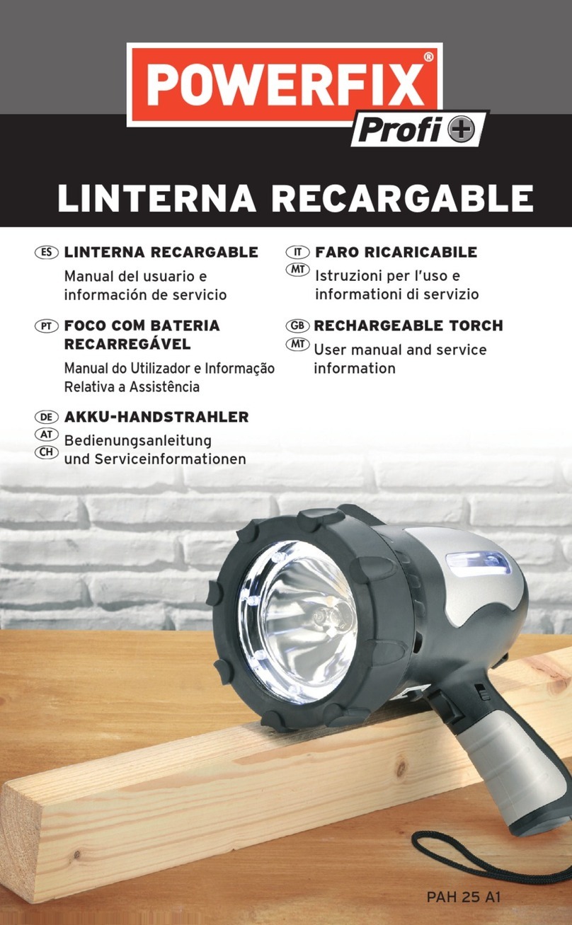 Powerfix PAH 25 A1 User manual and service information