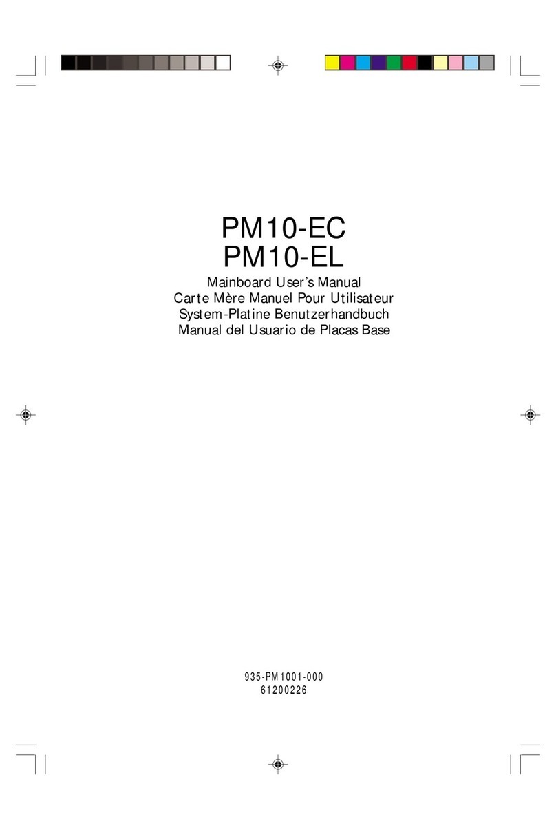 DFI PM10-EC User manual