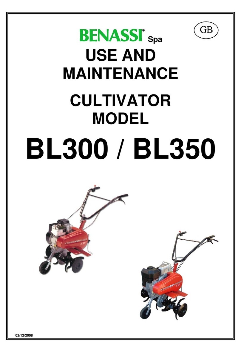 Benassi BL 300 User guide