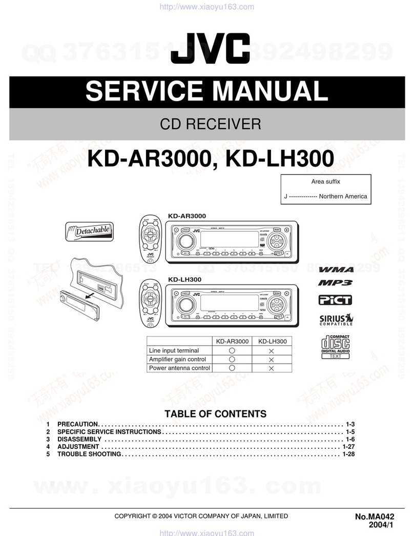 JVC KD-AR3000 User manual