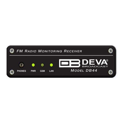 DEVA DB44 Maintenance and operation instruction manual