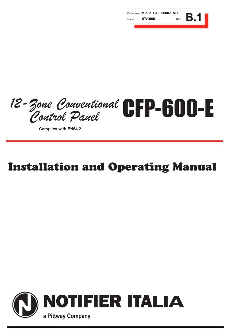 Notifier CFP-600-E User manual Notifier CFP-600-E User manual