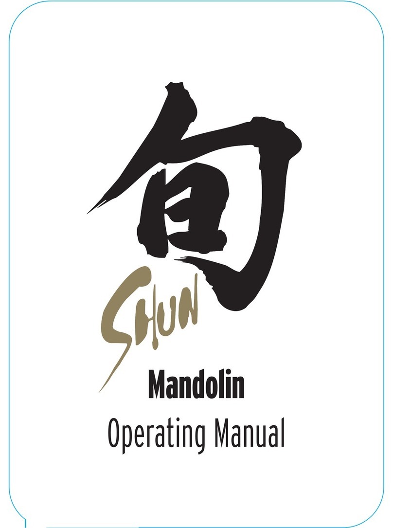 Shun Pro Mandolin operating manual