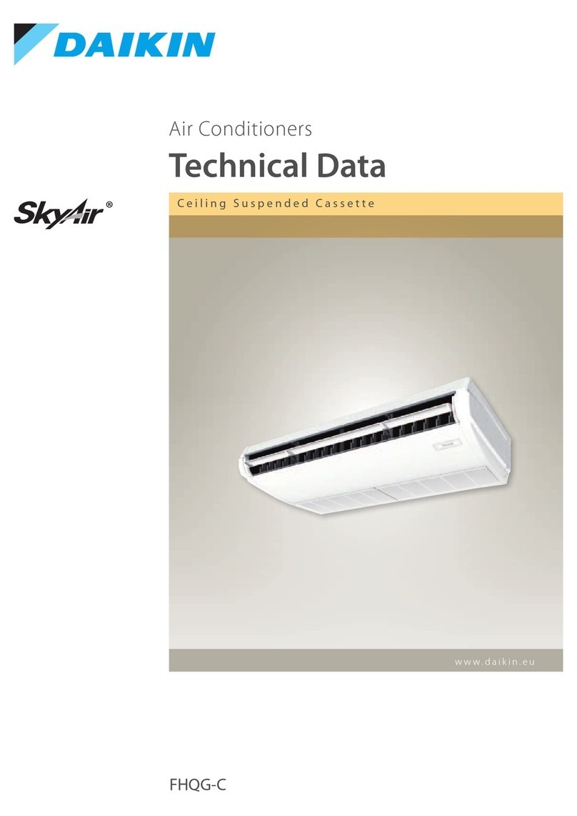 Daikin SkyAir GQI-Eco FHQG71CVEB Instruction manual