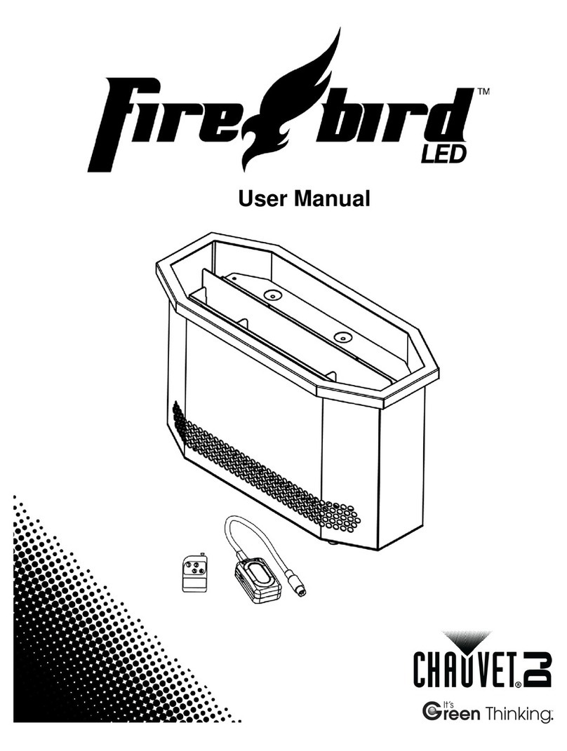 Chauvet Firebird LED User manual
