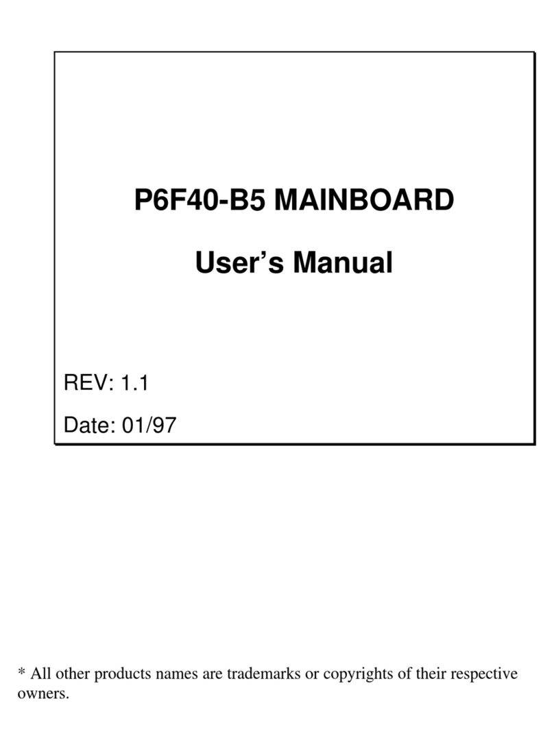 Tekram Technology P6F40-B5 user manual Tekram Technology P6F40-B5 user manual